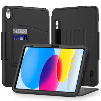 Чехол-книжка Tech-Protect SC Pen для iPad 10.9" (2022) / 11" (2025), черный