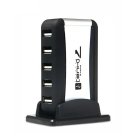 Active 7-Port USB 2.0 Hub with Power Adapter