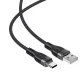 Acefast C11-04 USB-A uz USB-C kabelis 3A 1.2m, melns