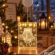 Светодиодное новогоднее украшение на окно Колокольчики 6 LED