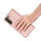 Dux Ducis Samsung Galaxy S22+ atverams vāciņš maciņš grāmatiņa Skin Pro, rozā
