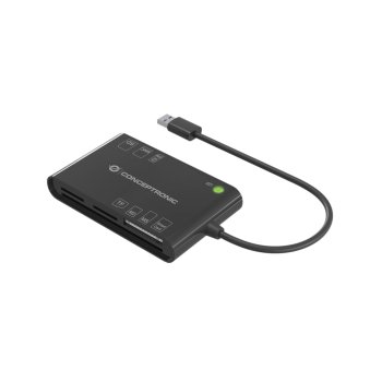 Conceptronic BIAN01B All-in-One Smart-ID karšu lasītājs melns