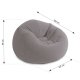 Inflatable lounge chair pouf INTEX 68579, grey
