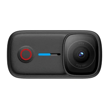 SJCAM S10 128 GB 4K sporta kamera ar Boost Pod, melna