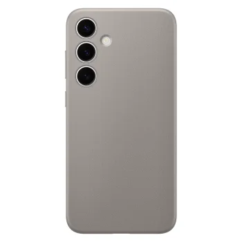 Samsung Galaxy S24 Plus vāciņš Vegan Leather Cover, bēšs