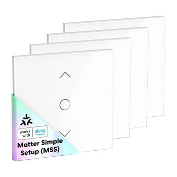Умный выключатель для жалюзи Meross MRS100MA (Matter, Wi-Fi, 4 шт.)