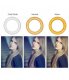 Gredzenveida Riņķa Lampas LED Gaismas Komplekts ar Statīvu 2,2m un Telefona Turētāju | Ring Light Tripod Phone...