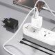Dudao A26TCEU PD QC 25W GaN USB-A USB-C Wall Charger with USB-C Cable - Black