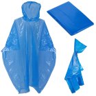 Pocket-Sized Waterproof Rain Poncho for Adults Lightweight Raincoat