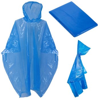 Pocket-Sized Waterproof Rain Poncho for Adults Lightweight Raincoat
