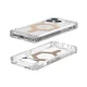 Apple iPhone 15 Pro 6.1\'\' UAG Plyo MagSafe Hard Case Cover, Transparent and Gold
