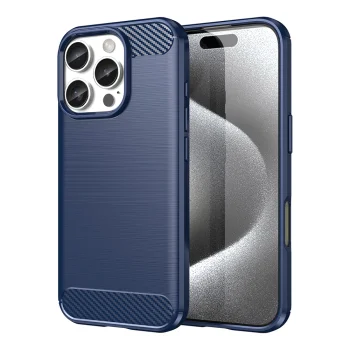 Carbon Case iPhone 16 Pro Max vāciņš, zils