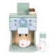 Деревянная кофемашина для детей Ecotoys, набор бариста, 8 деталей