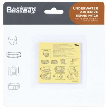 Bestway 62091 baseinu remonta ielāpu komplekts, 10 gab.