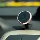 Baseus 360-Degree Universal Magnetic Car Mount Phone Holder for Dashboar, Gold | Magnētisks Telefona Auto Turētājs