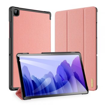 Samsung Galaxy Tab A7 10.4 (2020) (SM-T500/505) DUX DUCIS Domo Series Tri-fold Stand Leather Smart Case, Rose Gold |...