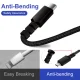 USB-C uz USB-C kabelis Maclean MCE492, 100W, PD, 10 Gbps, 5A, 2 m, melns