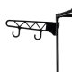 Liels drēbju pakaramais / vaļējs skapis ar plauktiem Ruhhy 22671 | Clothes Hanger Open Wardrobe with Storage Shelves