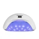 UV/LED лампа для ногтей Ocho Nails X13 65W с зеркальным дном, белая