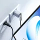 Wozinsky WPKF-01 leņķa USB-C uz USB-C adapteris 40Gb/s 240W 8K, pelēks
