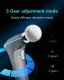SKG F5-EN masāžas pistole visam ķermenim - pelēka | massage gun for the whole body gray