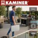 26-Piece Stainless Steel BBQ Tool Set Kaminer with Aluminum Case, Grey