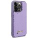 Guess iPhone 15 Pro Max vāciņš Sequin Script Metal, violets