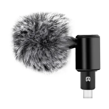 Компактный микрофон Puluz PU616B USB-C, черный