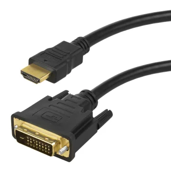 DVI-HDMI kabelis Maclean MCTV-717, v1.4, 1080p, 2m, melns