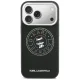 Karl Lagerfeld Point & Choupette Sketch MagSafe vāciņš iPhone 17 Pro Max, Melns