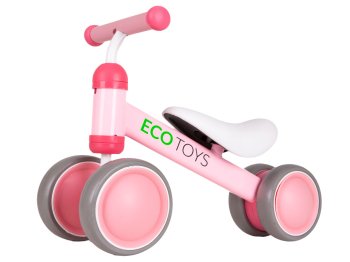Ecotoys JM-118 Mini Balance Bike for Kids, Pink