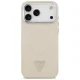 Guess Triangle Logo MagSafe vāciņš iPhone 17 Pro Max – bēšs | Phone Case Cover