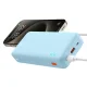 Baseus Airpow 20W 20000mAh ārējā baterija ar baltu Simple Series USB-A - USB-C 50cm kabeli zila | Power Bank With...