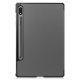 Samsung Galaxy Tab S7 (SM-T870 / T875) / S8 (SM-X700 / SM-X70) Tri-fold Stand Cover Case, Gray | Vāks Apvalks...