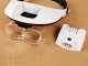 Headband Magnifier with 2 LED Lights and 5 Interchangeable Lenses