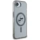 Karl Lagerfeld IML Metal Karl & Choupette MagSafe vāciņš iPhone 16e, melns