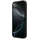 Чехол Mercedes для iPhone 18 Pro Max / 17 Pro Max Leather 3D MagSafe, черный