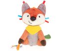 Детская Мягкая Плюшевая Игрушка Погремушка, Лиса | Kids Baby Soft Plush Toy Rattle, Fox