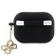 Guess AirPods Pro 2 Case Silicone 4G Strassed Charm, Black
