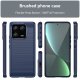 Xiaomi 13 Pro 1.8mm Carbon Fiber TPU Protective Case Cover, Blue | Чехол Обложка Бампер Кабура