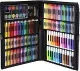 Maaleo Art and Painting Set in Suitcase, 168 Pcs, Black