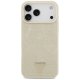 Guess Croco Triangle Logo MagSafe Phone Case Cover iPhone 17 Pro Max - Gold