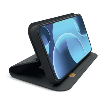 SBS Wallet Smooth atverams vāciņš Xiaomi 17 Pro, melns