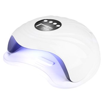 UV/LED лампа для маникюра и педикюра SEASHEL 108 W, Белая (36 LED, Dual LED, Low Heat...