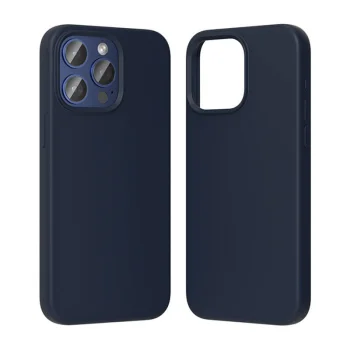 Силиконовый чехол Vention KUFL0-30 для iPhone 15 Pro с MagSafe, синий