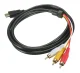 HDMI uz 3 RCA kabelis (1.5 m) HD29A