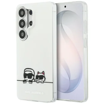 Karl Lagerfeld IML Karl&Choupette MagSafe vāciņš Samsung Galaxy S26 Ultra, caurspīdīgs