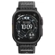 Pulksteņa siksniņa Spigen Athlex Air 2 priekš Apple Watch 44/45/46/49 mm, melna un pelēka