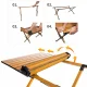 Saliekamais tūrisma galds, 90x60cm | Travel Picnic Folding Table