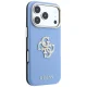 Чехол Guess Smooth & Big Strass Logo для iPhone 18 Pro Max / 17 Pro Max, синий
